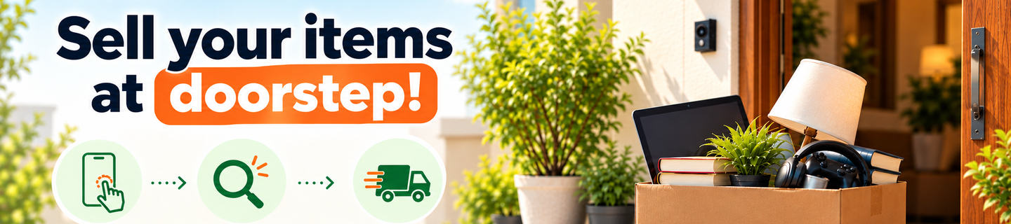 Sell Your preowned items at doorstep