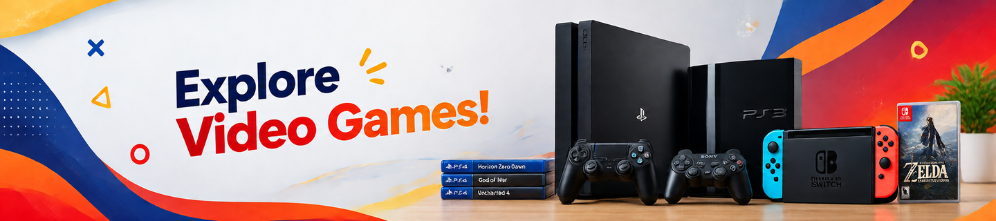 Explore Video Games at Three Clicks