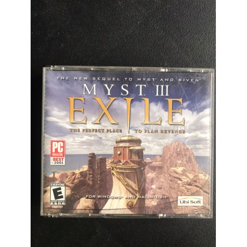 Myst III Exile - Jewel Case - PC Video Game - For Collectors | Pre-Owned