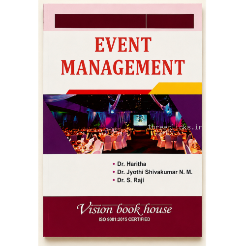 Event Management by Dr. Haritha, Dr. Jyothi Shivakumar N. M. and Dr. S. Raji - Vision Book House - Like New | Used