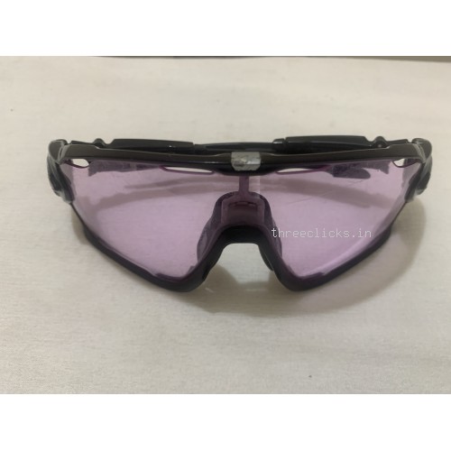 Oakley Jawbreaker Prizm Low Light Sunglasses - Pink Lens - Cycling, Outdoor Sports Sunglass | Pre-Owned