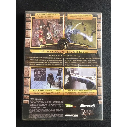 Dungeon Seige - PC Video Game - For Collectors | Pre-Owned