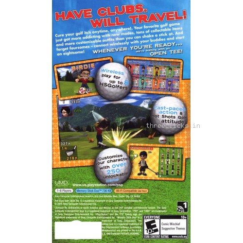 Hot Shots Golf Open Tee - Sony PlayStation Portable (PSP) | Pre-Owned