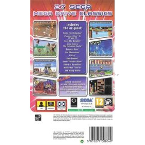 Sega Mega Drive Collections - Sony PlayStation Portable (PSP) | Pre-Owned