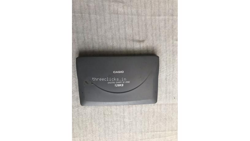 Casio Digital Diary SF-3990-GY-S - 128KB Memory - Untested | Pre-Owned
