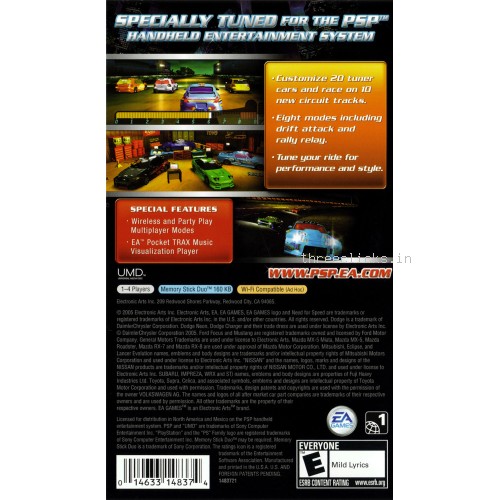 Need for Speed underground Rivals - Sony PlayStation Portable (PSP) | Pre-Owned