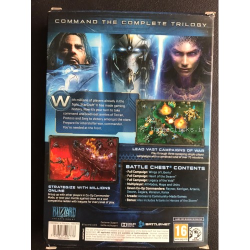 Starcraft II Battle Chest - Boxed - PC Video Game - For Collectors | Pre-Owned
