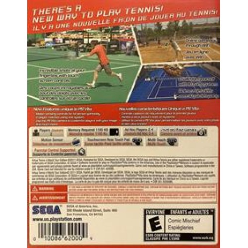 Virtua Tennis 4:World Tour Edition - Sony PlayStation Vita | Pre-Owned