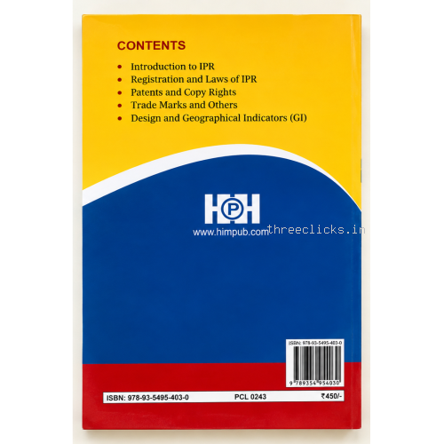 Intellectual Property Rights by Suplab K. Podder, Raghavendra K. S. and Rajesh M., published by Himalaya Publishing House - Like New | Used