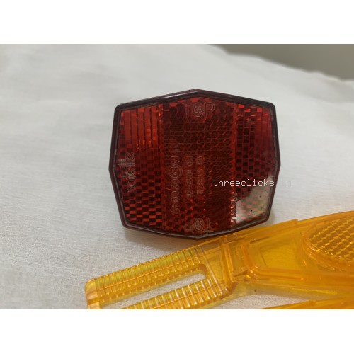 Cycle Reflector Set with Front, Rear & Wheel Reflectors
