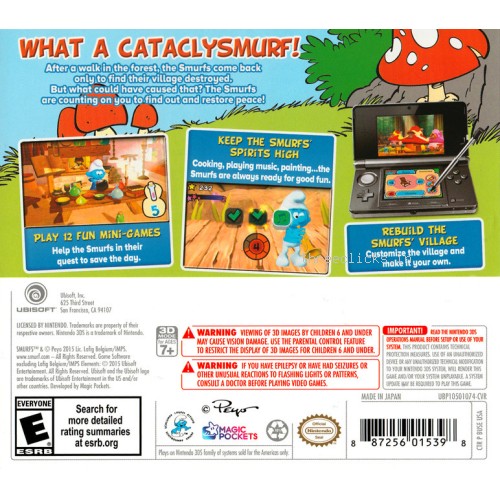 The Smurfs - Nintendo 3DS | Pre-Owned
