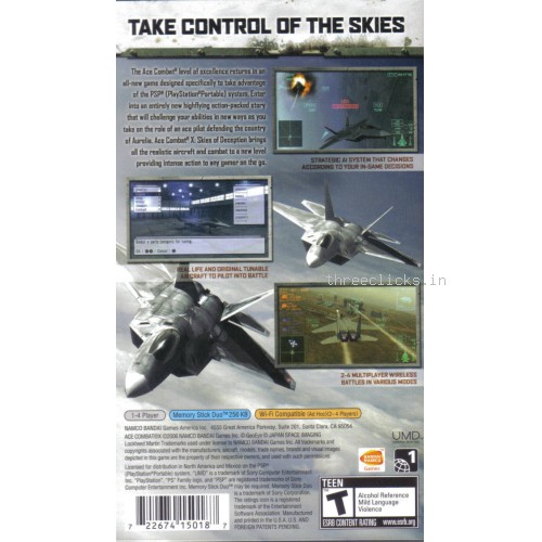 ACE Combat X Skies of Deception - Sony PlayStation Portable (PSP) | Pre-Owned
