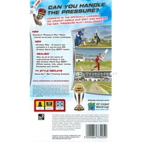 Brian Lara 2007 Pressure play - Sony PlayStation Portable (PSP) | Pre-Owned