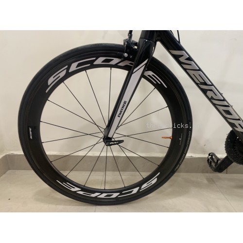 Merida Scultura 400 - Road Bike - Alloy Frameset - Scope Carbon Wheelset - 105 Groupset - Ultegra Crank - Size L | Preowned