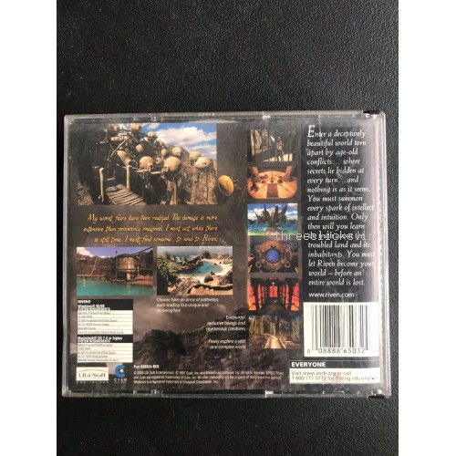 Riven Sequel to Myst - Jewel Case - PC Video Game - For Collectors | Pre-Owned