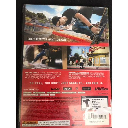 Tony Hawks Project 8 - NTSC - Xbox 360 | Pre-Owned