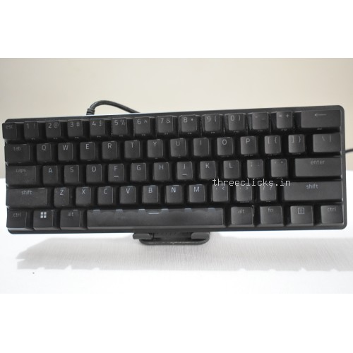 Razer Huntsman Mini - Gaming Keyboard - Optical Clicky Purple Keys - Boxed - Like New | Aluminum Construction, 60% Compact Keyboard | Pre Owned