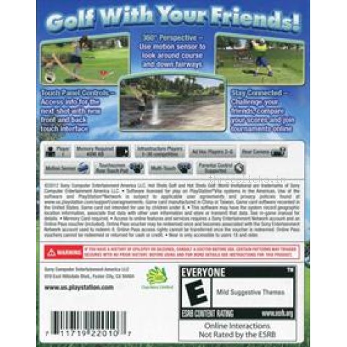 Hot Shots Golf: World Invitational - Nintendo Wii | Pre-Owned