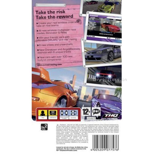 Juiced Eliminator - Sony PlayStation Portable (PSP) | Pre-Owned