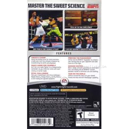 Fight Night Round 3 - Sony PlayStation Portable (PSP) | Pre-Owned