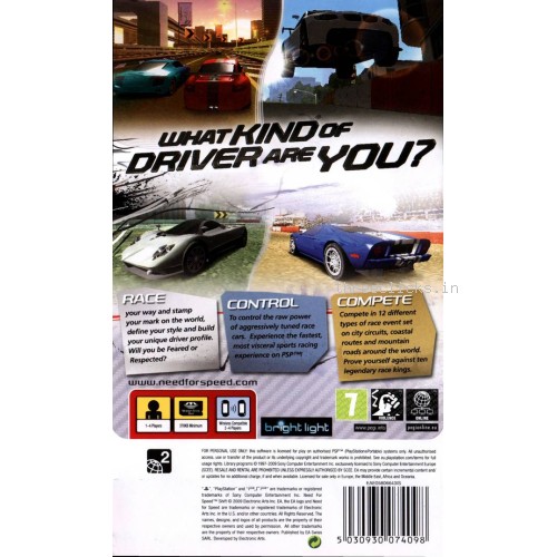 Need for Speed Shift - Sony PlayStation Portable (PSP) | Pre-Owned