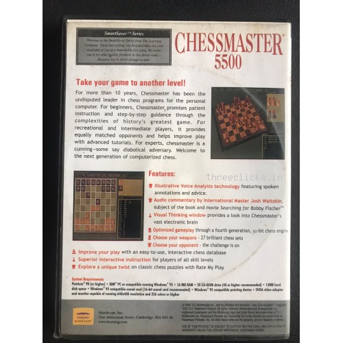 Chessmaster 5000 - PC Videogame - For Collectors | Pre-Owned