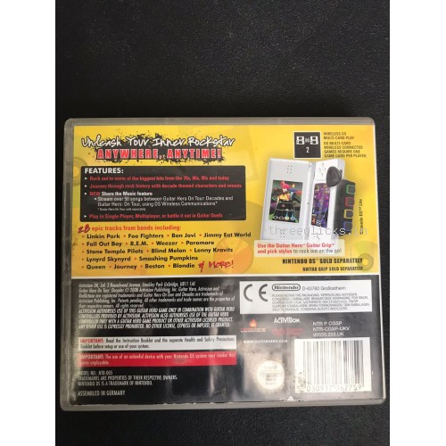 Guitar Hero On Tour Decades - Nintendo DS | Pre-Owned