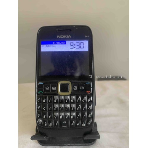 Nokia Symbian Smart Phone E63-Black | Pre-Owned