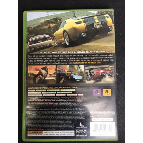 Midnight Club: Los Angeles - Xbox 360 | Pre-Owned