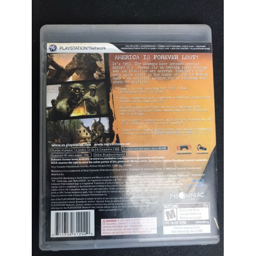 Resistance 2 - Sony PlayStation 3 | Pre-Owned
