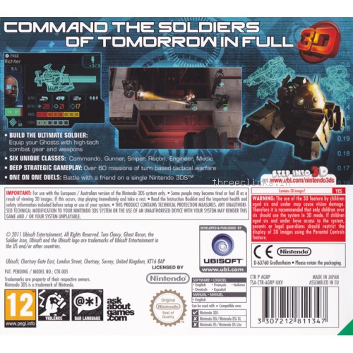 Ghost Recon: Shadow Wars - Nintendo 3DS | Pre-Owned