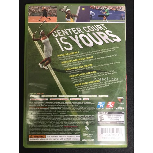 Top Spin 4 - Xbox 360 | Pre-Owned