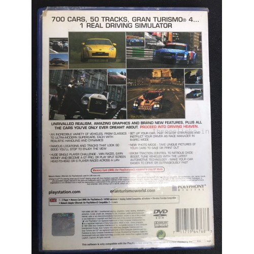 Gran Turismo 4 The Real Driving Simulator - SonyPlayStation 2 | Pre-Owned