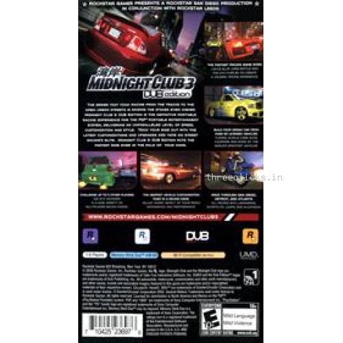 Midnight Club 3 - Sony PlayStation Portable (PSP) | Pre-Owned