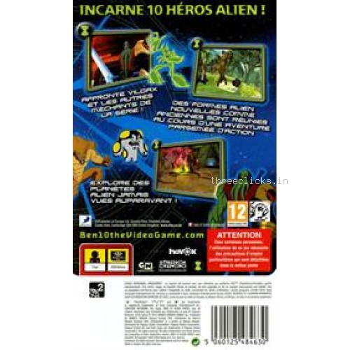 Ben 10 Alien Force Vilgax Attacks - Sony PlayStation Portable (PSP) | Pre-Owned