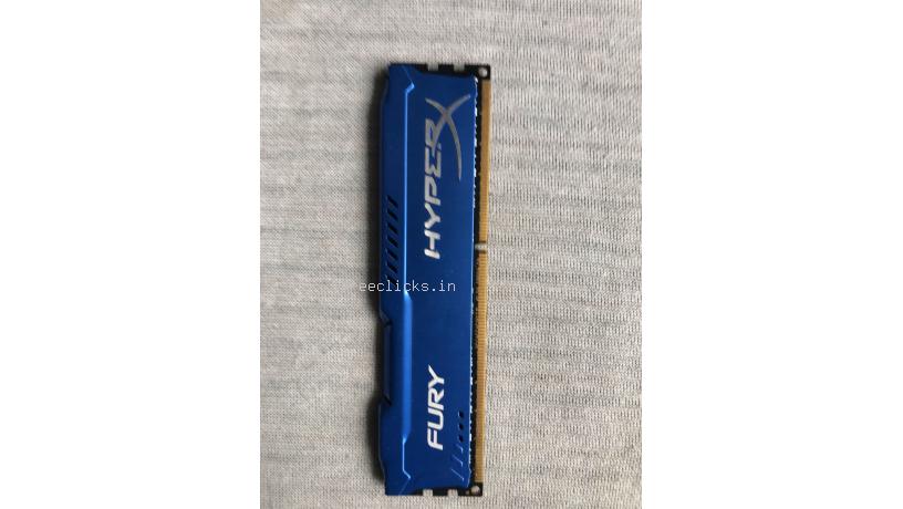 HyperX Fury DDR3 8GB 1866MHz - Dual Channel | Pre-Owned