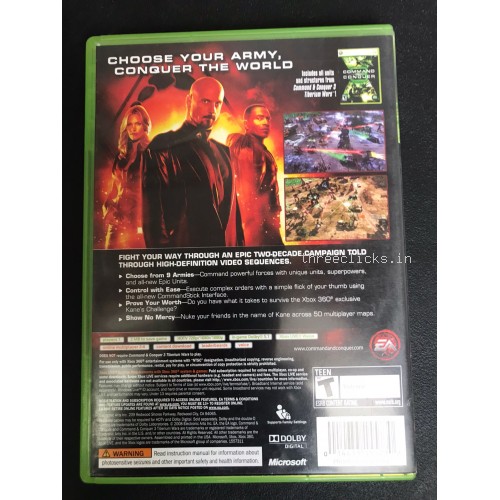 Command and Conquer Kane's Wrath - Xbox 360 | Pre-Owned