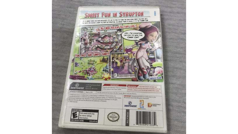Candace Kanes Candy Factory Game - Nintendo Wii | Pre-Owned