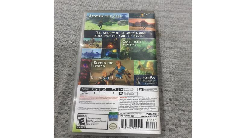The Legend of Zelda: Breath of the Wild - Nintendo Switch | Pre-Owned