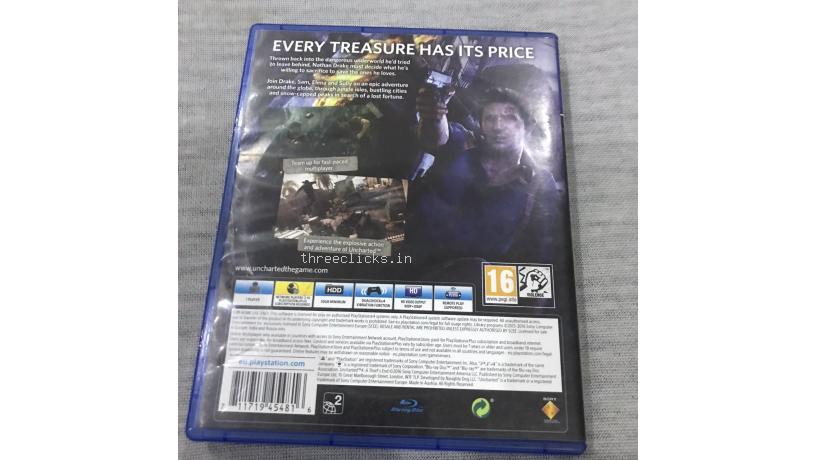 Uncharted 4 A Thiefs End - Sony PlayStation 4 (PS4) | Pre-Owned