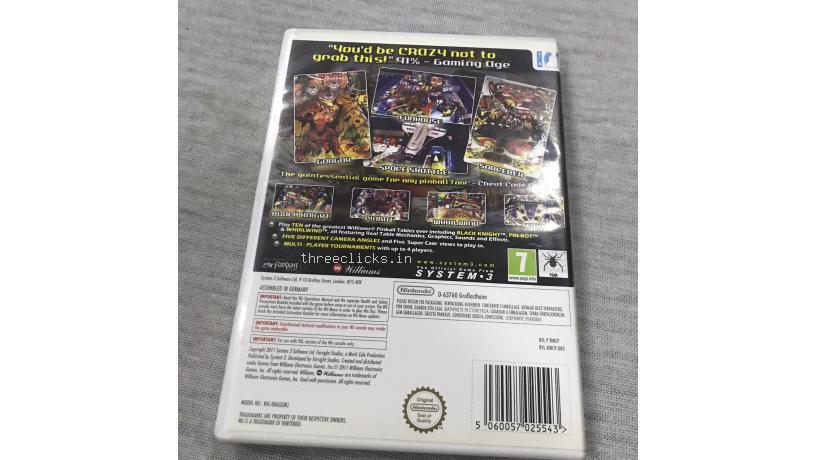 Willimas Pincall Classics - Nintendo Wii | Pre-Owned