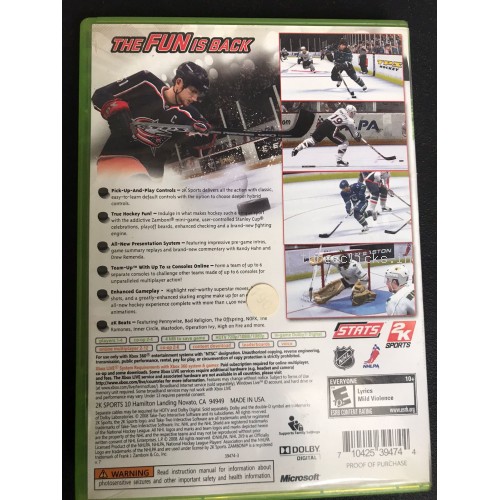 NHL 2K9 - Xbox 360 | Pre-Owned