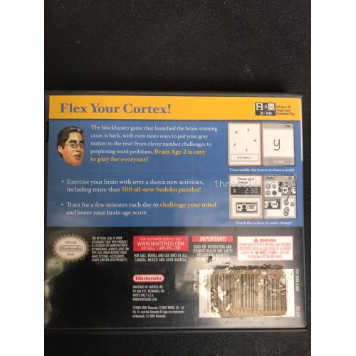 Brain Age 2: More Training in Minutes a Day - Nintendo DS | Pre-Owned