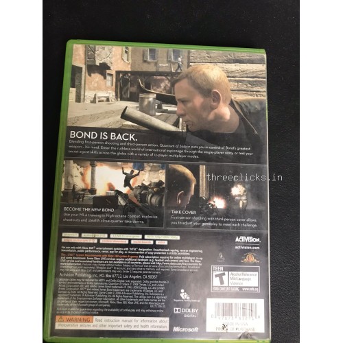 James Bond 007: Quantum of Solace - Xbox 360 | Pre-Owned