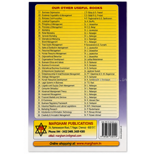 Advertising and Salesmanship - P. Saravanavel and S. Sumathi - Margham Publications - Like New | Used
