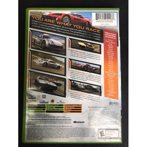 Forza Motorsport - NTSC - Microsoft Xbox | Pre-Owned