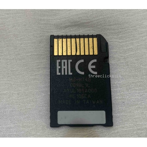 Sony PlayStation Portable Memory Stick Pro Duo Magic Gate Mark 2-MS-MT4G-4 GB-Original | Pre-Owned