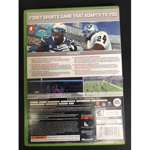 Madden 09 - Xbox 360 | Pre-Owned