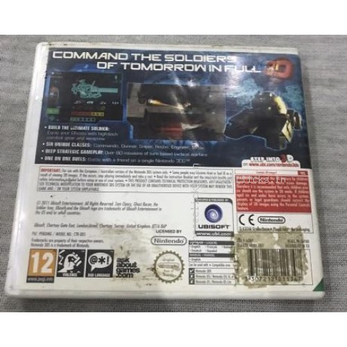 Tom Clancys Ghost Recon: Shadow Wars - Nintendo 3DS | Pre-Owned