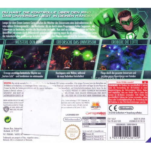 Green Lantern: Rise of the Manhunters - Nintendo 3DS | Pre-Owned